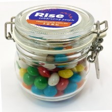 CHEWY FRUITS (SKITTLE LOOK ALIKE) IN CANISTER 200G